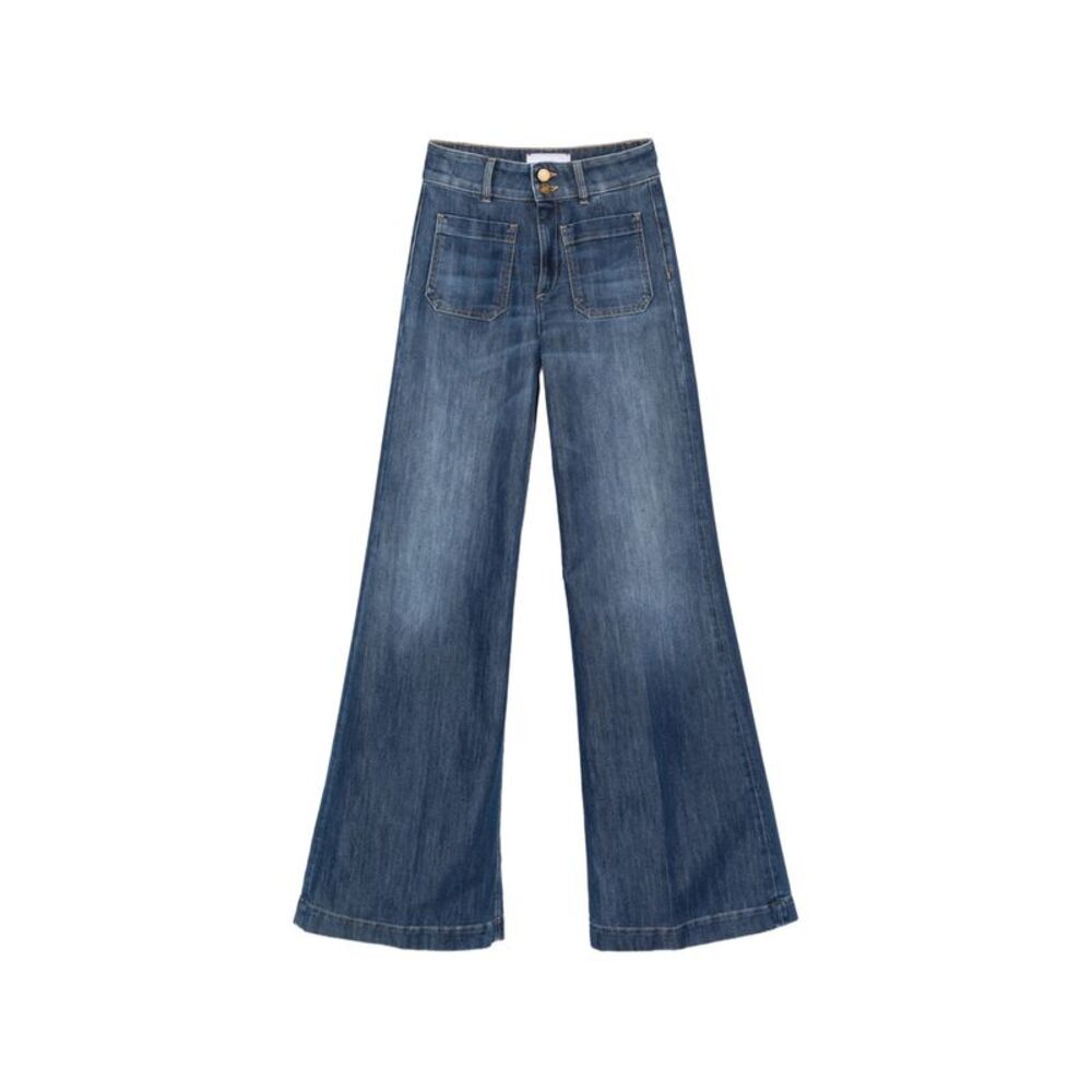 Seafarer Blue Denim - Wide-Leg Jeans Women
